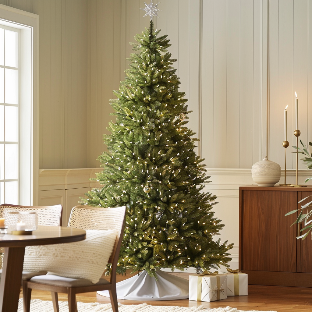 6 ft Luxury Brightpine White Spruce Christmas Tree