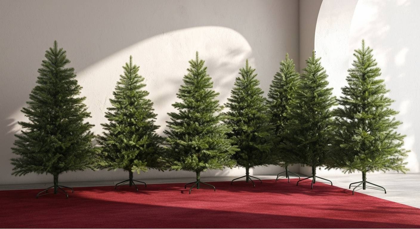 7.5 Ft Artificial Christmas Trees