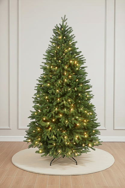 Main product image of the Prelit Heartland Grand Slim Artificial Christmas Tree on a white background.