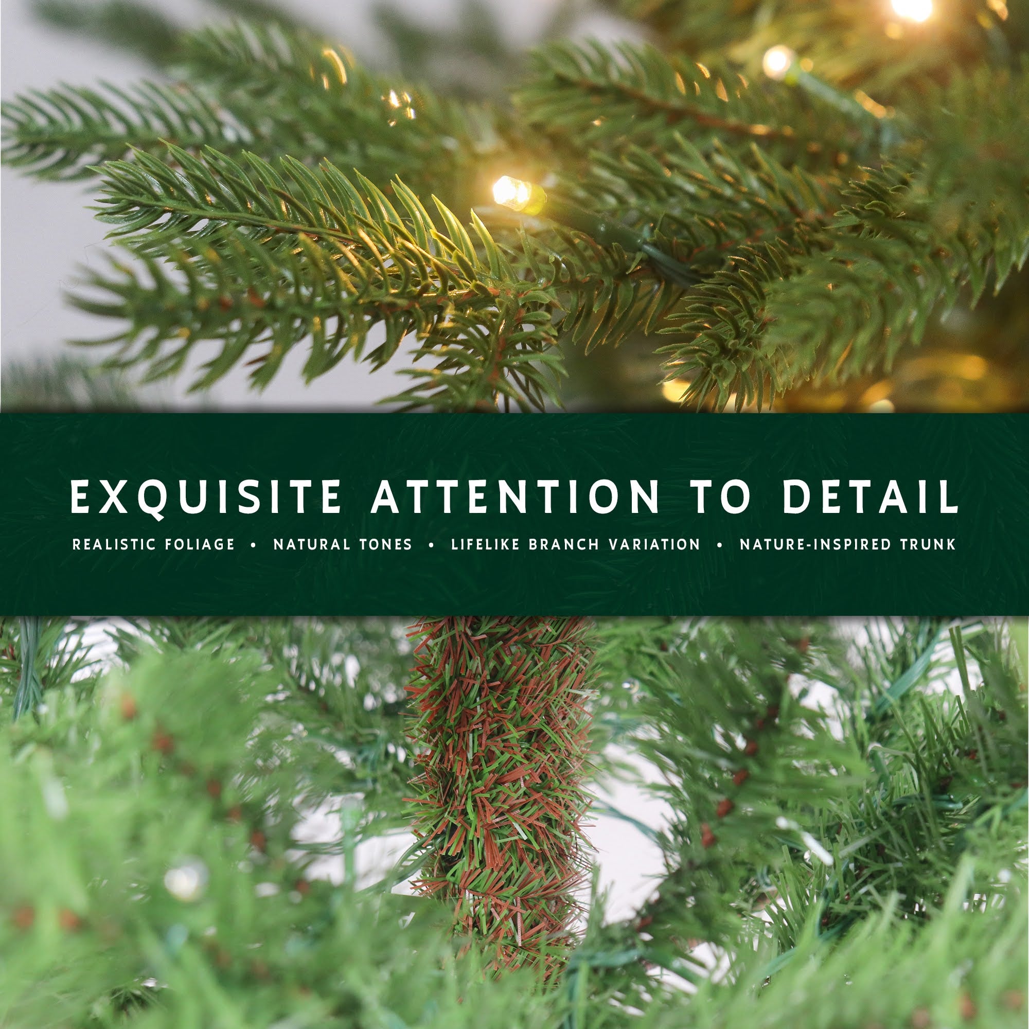 6 ft Artificial Skinny Winterglade Fir Christmas Tree