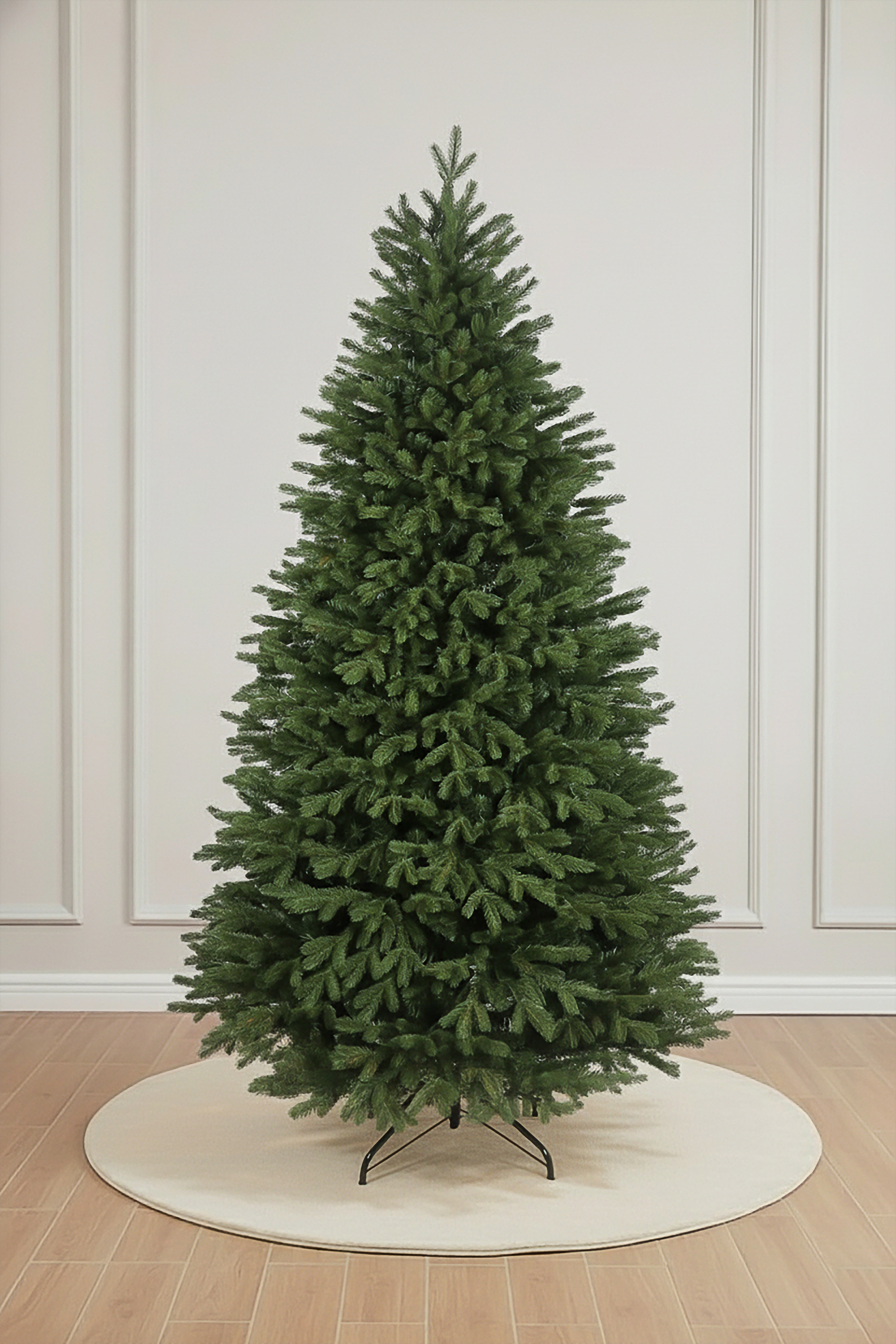 Main product image of the Unlit Heartland Grand Slim Artificial Christmas Tree on a white background.